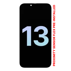 Ecrã OLED With Proximity Sensor Flex Pre-Installed para iPhone 13 (Service Pack)