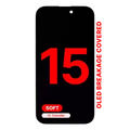 Ecrã OLED para iPhone 15 (Compatível Pro: XO7 Soft)