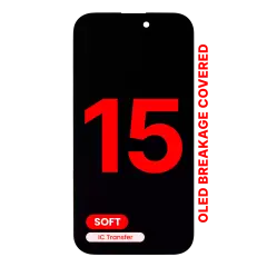 Ecrã OLED para iPhone 15 (Compatível Pro: XO7 Soft)