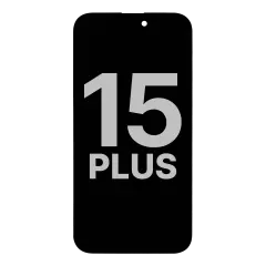 Ecrã OLED Compatible para iPhone 15 Plus with Light Sensor Flex Cable (OEM Usado: Grau A)
