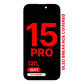Ecrã OLED para iPhone 15 Pro (Compatível Pro: XO7 Soft) (120HZ)