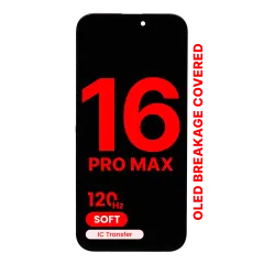 Ecrã OLED para iPhone 16 Pro Max (Compatível Pro: XO7 Soft) (120HZ)