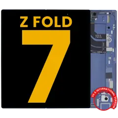 Inner Ecrã OLED com Aro para Samsung Galaxy Z Fold 7 5G (US & International) (Recondicionado) (Blue Shadow)