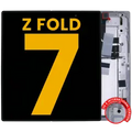 Inner Ecrã OLED com Aro para Samsung Galaxy Z Fold 7 5G (US & International) (Recondicionado) (Silver Shadow)