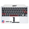 Palmrest com Teclado (ANSI US) para MacBook Air 11" A1465 (2013-2015) (OEM New)