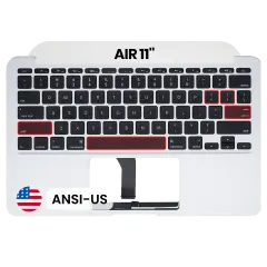 Palmrest com Teclado (ANSI US) para MacBook Air 11" A1465 (2013-2015) (OEM New)