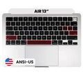 Palmrest com Teclado (ANSI US) para MacBook Air 13" A3240 (2025) (OEM Original) (Silver)