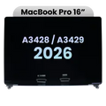 Ecrã LCD Completo (Nano Texture) para MacBook Pro 16" A3428 / A3429 (2026) (OEM Original) (Silver)