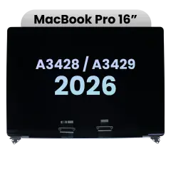 Ecrã LCD Completo (Nano Texture) para MacBook Pro 16" A3428 / A3429 (2026) (OEM Original) (Silver)