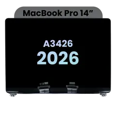 Ecrã LCD Completo para MacBook Pro 14" A3426 (2026) (OEM Original) (Space Black)