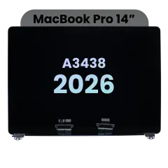 Ecrã LCD Completo (Nano Texture) para MacBook Pro 14" (A3438) (2026) (OEM Original) (Space Black)