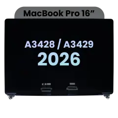 Ecrã LCD Completo (Nano Texture) para MacBook Pro 16" A3428 / A3429 (2026) (Space Black) (OEM Original)