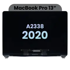 Ecrã LCD Completo para MacBook Pro 13" A2338 (2020) (OEM Original) (Cinzento Sideral)