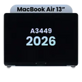 Ecrã LCD Completo para MacBook Air 13" A3449 (2026) (OEM Original) (Sky Blue)