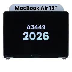 Ecrã LCD Completo para MacBook Air 13" A3449 (2026) (OEM Original) (Sky Blue)