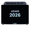 Ecrã LCD Completo para MacBook Air 13" A3449 (2026) (OEM Original) (Midnight)