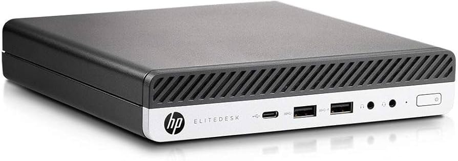 Computador HP EliteDesk 800 G4 Mini PC Grau B — Intel Core i5 8500T · 8GB DDR4 · 256GB SSD NVMe