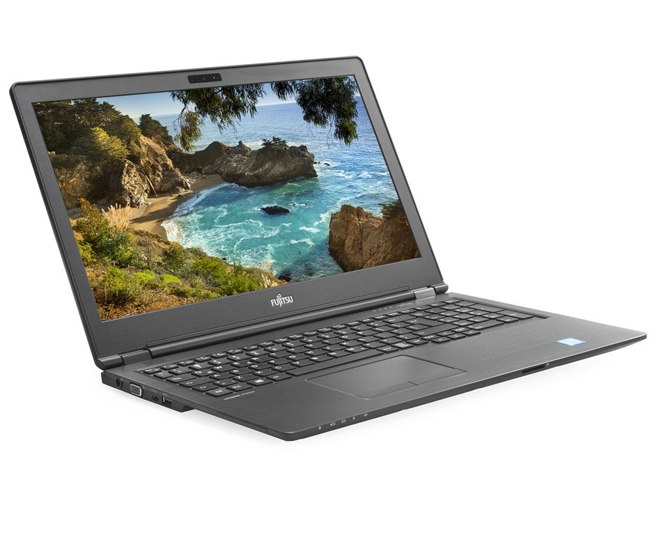 Portátil Fujitsu LifeBook U757 Grau B com teclado numérico e bateria nova