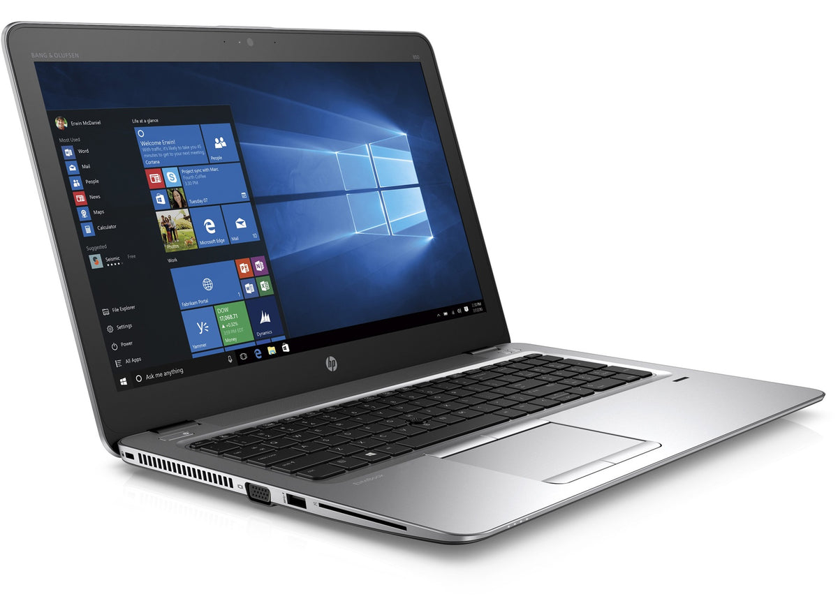 Portátil HP EliteBook 850 G3 Grau B Teclado numérico Espanhol — Intel Core i7 6600U · 16GB DDR4 · 256GB SSD M.2