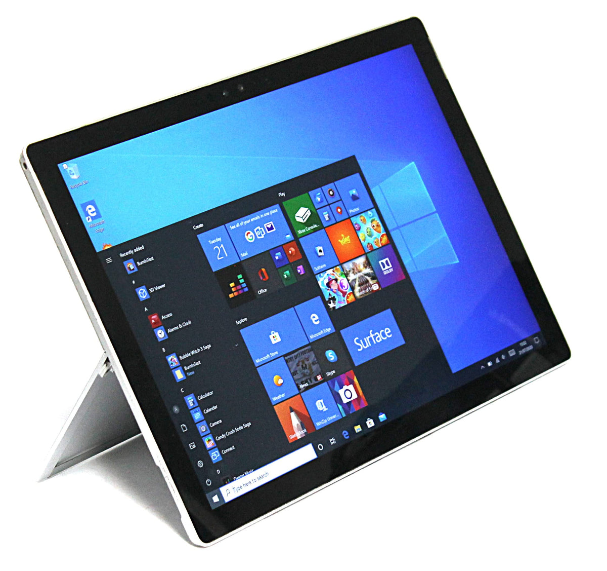 Tablet Microsoft Surface PRO TACTIL GRADO B con t.castellano + Surface Hub (Intel Core i5 7300U 2.60GHz/8GB/256SSD-NVMe/12.3-3K/NO-DVD/W10P) Prein
