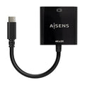 Conversor HDMI 4K 30Hz Aisens A109-0684/ HDMI Hembra - USB Tipo-C Macho/ 15cm/ Preto