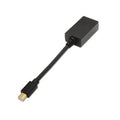 Conversor Aisens A125-0137/ Mini DisplayPort Macho - HDMI Hembra/ 15cm/ Preto