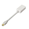 Conversor Aisens A125-0138/ Mini DisplayPort Macho - HDMI Hembra/ 15cm/ Branco