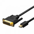 Cable Conversor Mini DisplayPort Aisens A125-0363/ Mini DisplayPort Macho - DVI Macho/ 2m/ Preto