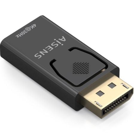 Conversor Aisens A125-0949/ DisplayPort Macho - HDMI Hembra/ Preto