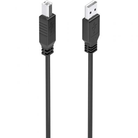 Cable Alargador USB 2.0 Aisens A101-0906/ USB Macho - USB Tipo-B/ 15m/ Preto