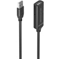 Cable Alargador USB 2.0 Aisens A101-0914/ USB Macho - USB Hembra/ 5m/ Preto