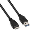 Cable USB 3.0 Aisens A105-0044/ USB Macho - MicroUSB Macho/ 5Gbps/ 2m/ Preto