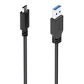 Cable USB 3.1 Tipo-C Aisens A107-0860/ USB Tipo-C Macho - USB Macho/ 10Gbps/ 2m/ Preto