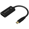 Conversor Aisens A109-0690/ USB Tipo-C Macho - DisplayPort Hembra/ Hasta 27W/ 1250Mbps/ 15cm/ Preto