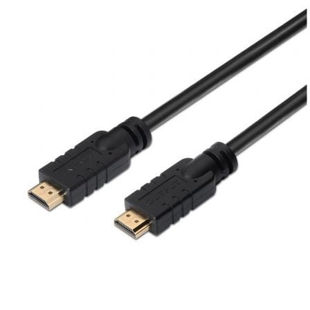 Cable HDMI Aisens 1.4 A119-0103/ HDMI Macho - HDMI Macho/ 15m/ Preto