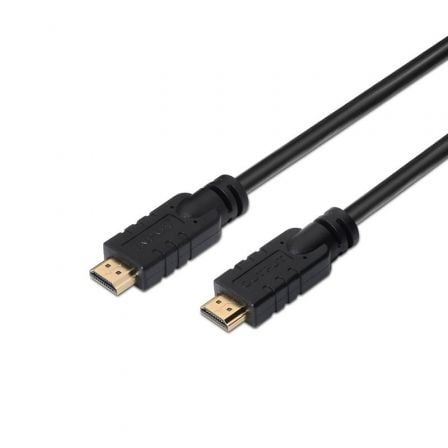 Cable HDMI 2.0 4K Aisens A120-0373/ HDMI Macho - HDMI Macho/ 15m/ Preto