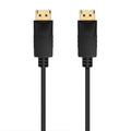 Cable DisplayPort 1.2 CCS 4K Aisens A124-0737/ DisplayPort Macho - DisplayPort Macho/ Hasta 5W/ 2300Mbps/ 50cm/ Preto