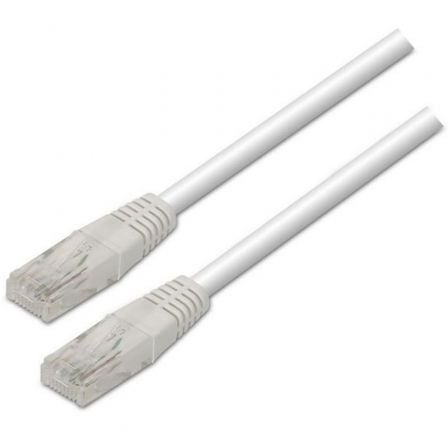 Cable de Red RJ45 UTP Aisens A133-0200 Cat.5e/ 5m/ Branco