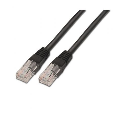 Cable de Red RJ45 UTP Aisens A133-0205 Cat.5e/ 3m/ Preto