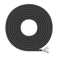 Bobina de Cable RJ45 para Exteriores FTP AWG24 Aisens A135-0673 Cat.6/ 100m/ Impermeable/ Preto