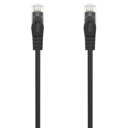 Cable de Red RJ45 AWG24 UTP Aisens A145-0590 Cat.6A/ LSZH/ 3m/ Preto