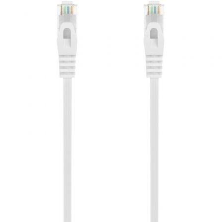 Cable de Red RJ45 AWG24 UTP Aisens A145-0592 Cat.6A/ LSZH/ 30cm/ Branco