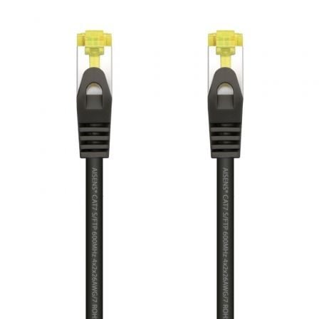 Cable de Red RJ45 SFTP Aisens A146-0487 Cat.7/ 2m/ Preto