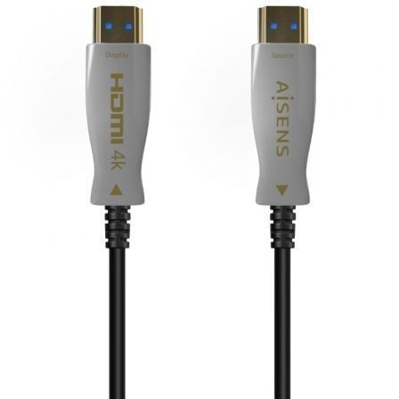 Cable HDMI 2.0 AOC 4K Aisens A148-0698/ HDMI Macho - HDMI Macho/ 100m/ Preto