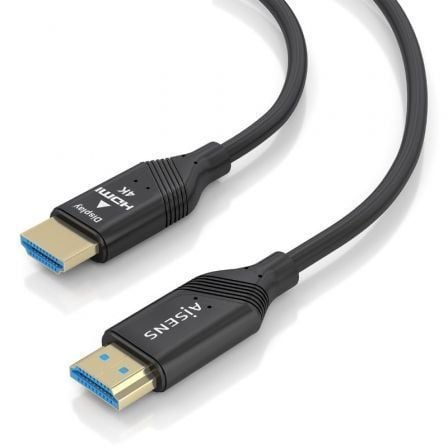 Cable HDMI 2.0 AOC 4K Aisens A148-0930/ HDMI Macho - HDMI Macho/ 20m/ Preto