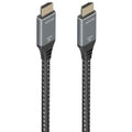Cable HDMI 2.1 8K Aisens A150-0876/ HDMI Macho - HDMI Macho/ 5m/ Gris y Preto