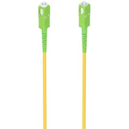 Cable de Fibra Óptica G657A2 3.0 9/125 SMF Aisens A152-0983/ LSZH/ 7m/ Amarillo
