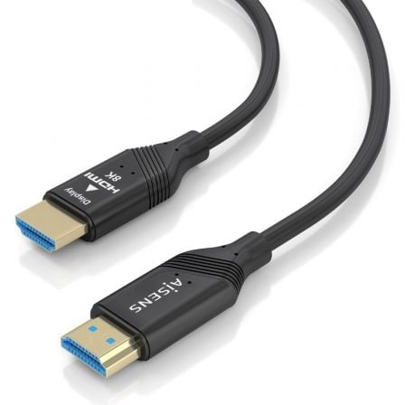 Cable HDMI 2.1 AOC 8K Aisens A153-0936/ HDMI Macho - HDMI Macho/ 25m/ Preto