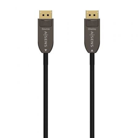 Cable DisplayPort 1.4 AOC 8K Aisens A155-0606/ DisplayPort Macho - DisplayPort Macho/ 10m/ Preto
