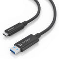 Cable USB 3.2 Tipo-C AOC Aisens A157-0925/ USB Tipo-C Macho - USB Macho/ 10Gbps/ 15m/ Preto
